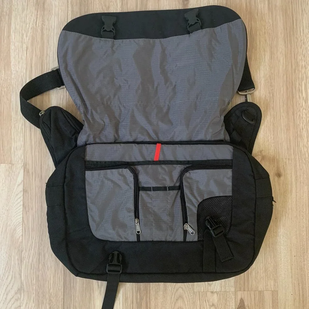 Uphill Black Laptop Bag